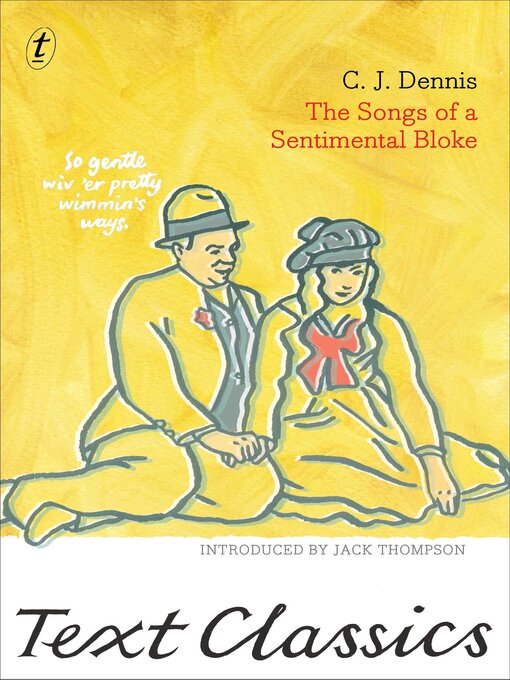 Cover image for The Songs of a Sentimental Bloke